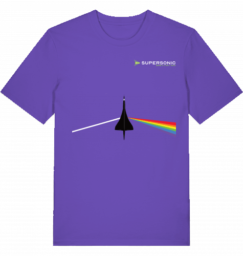 Dark Side of Supersonic T-shirt 2.0 - SUPERSONIC aero 4U