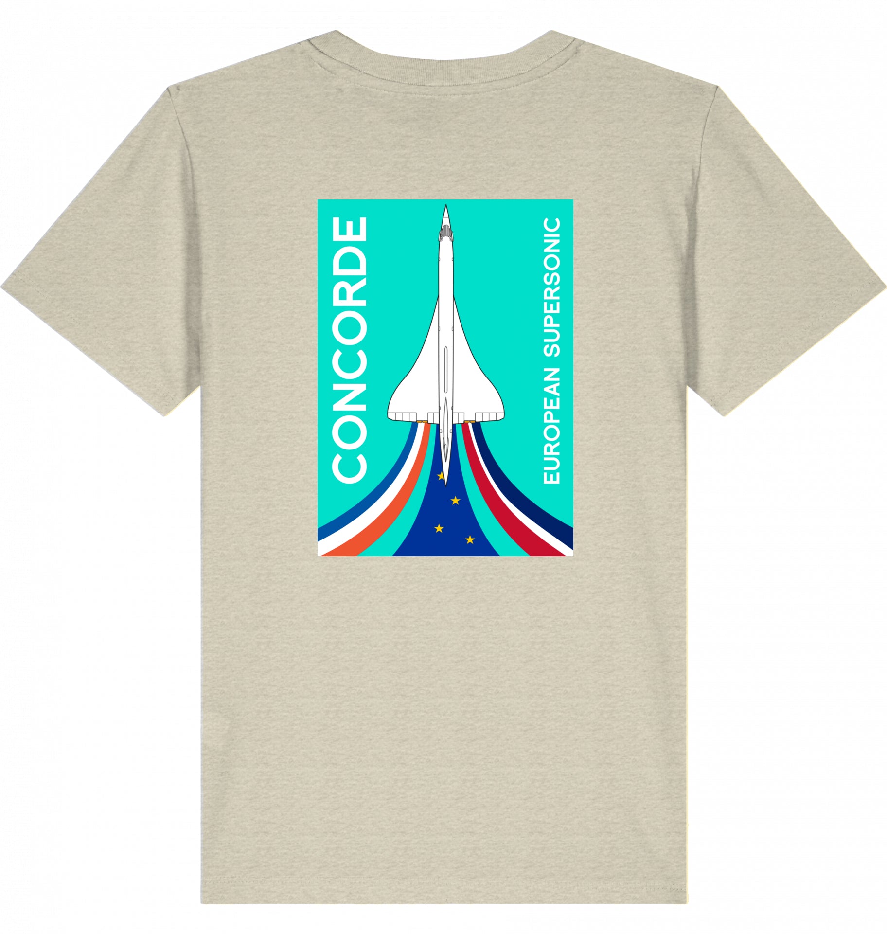 Kids Aviation T-Shirt "Concorde European Supersonic Aircraft" 2.0