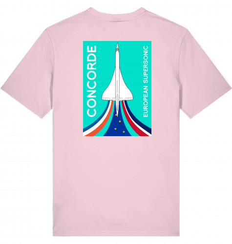 European Supersonic Jet T-shirt 2.0 - SUPERSONIC aero 4U