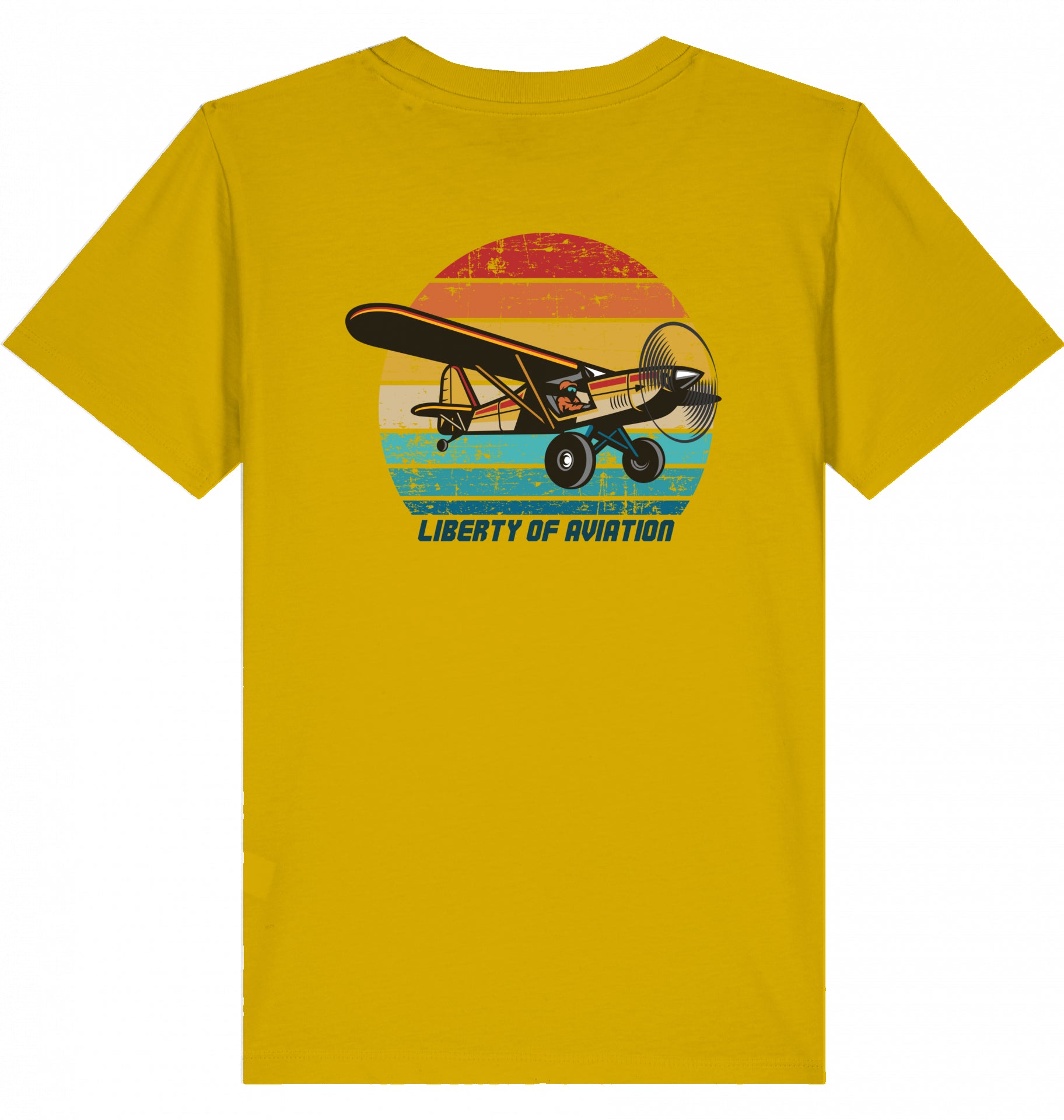 Kids Aviation T-Shirt "Liberty of Aviation" Piper Super Cup 2.0