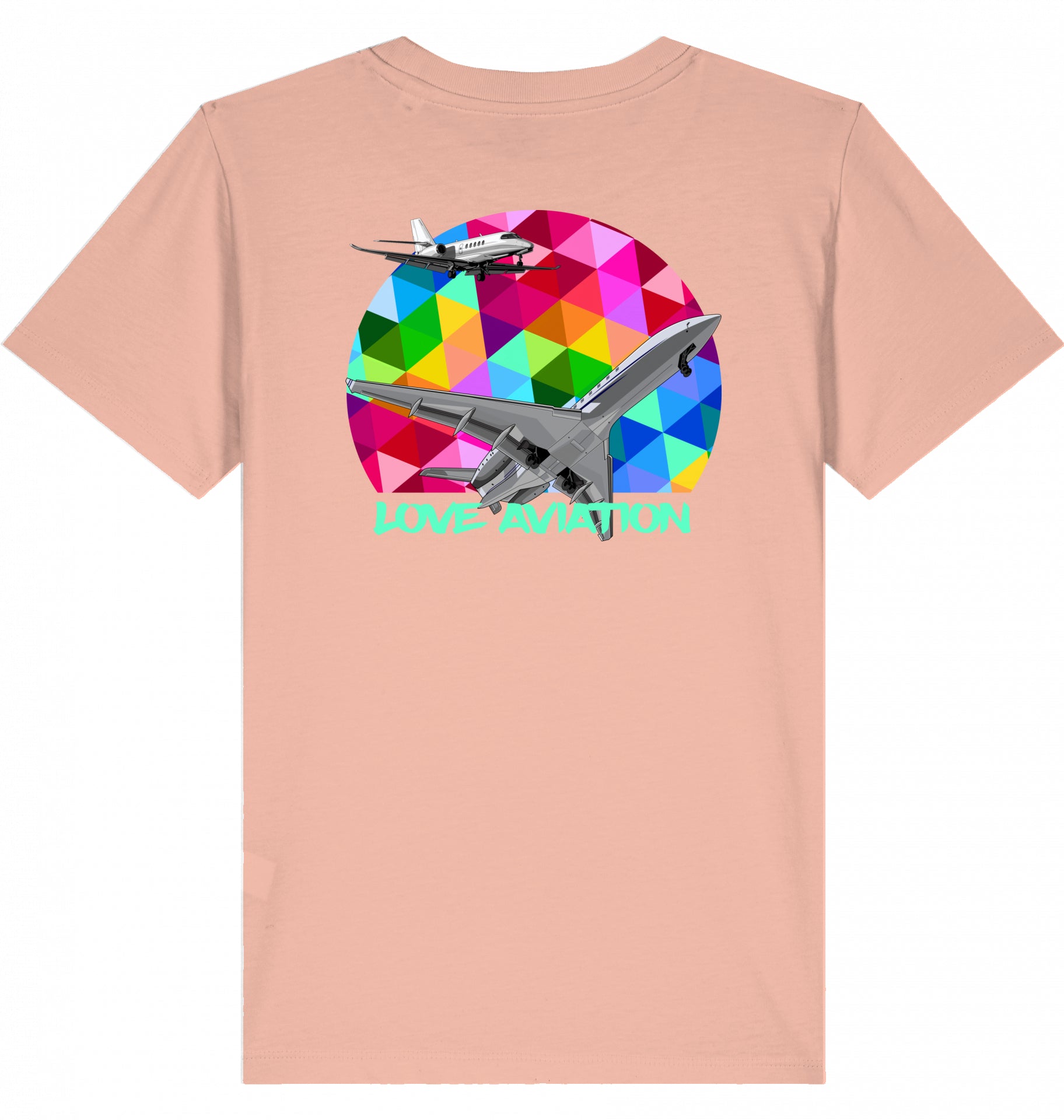 Kids Aviation T-Shirt "Love Aviation" Flugzeuge 2.0