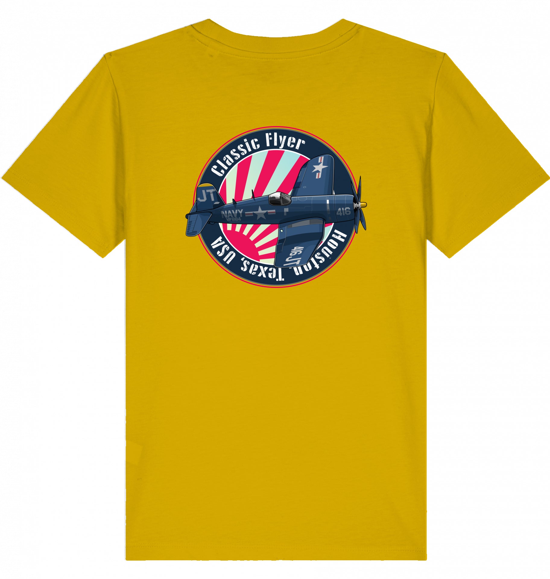 Kids Aviation T-Shirt "Classic Flyer F4U Corsair" 2.0