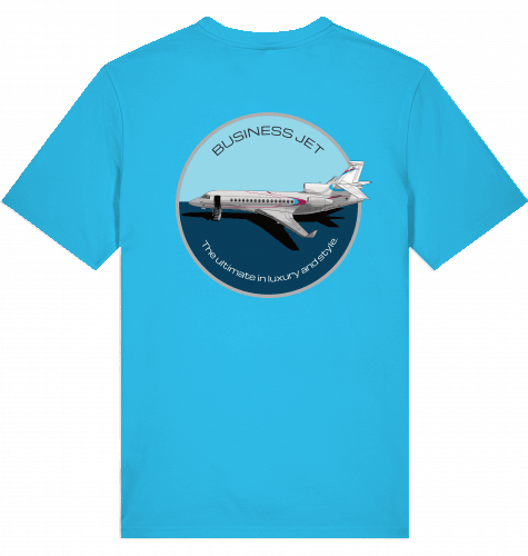 Falcon 7X Business Jet T-shirt 2.0 - SUPERSONIC aero 4U