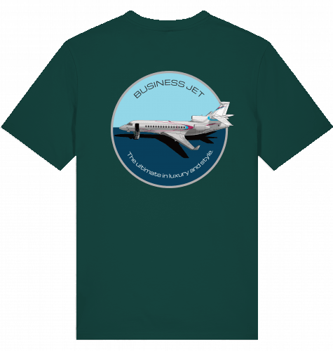 Falcon 7X Business Jet T-shirt 2.0 - SUPERSONIC aero 4U