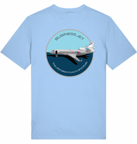 Falcon 7X Business Jet T-shirt 2.0 - SUPERSONIC aero 4U