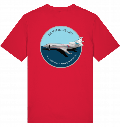 Falcon 7X Business Jet T-shirt 2.0 - SUPERSONIC aero 4U