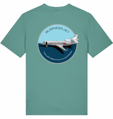 Falcon 7X Business Jet T-shirt 2.0 - SUPERSONIC aero 4U