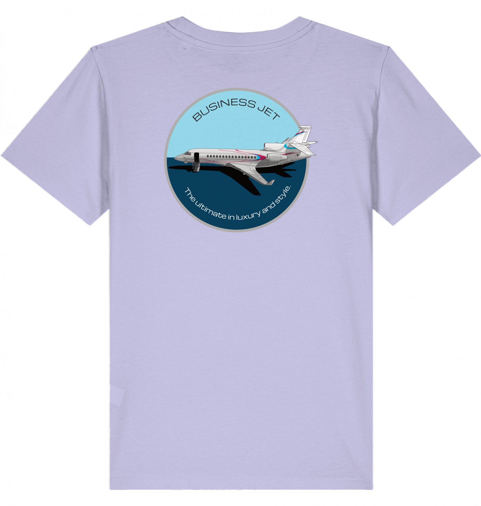 Kids Aviation T-Shirt "Dassault Falcon 7X Business Jet" 2.0