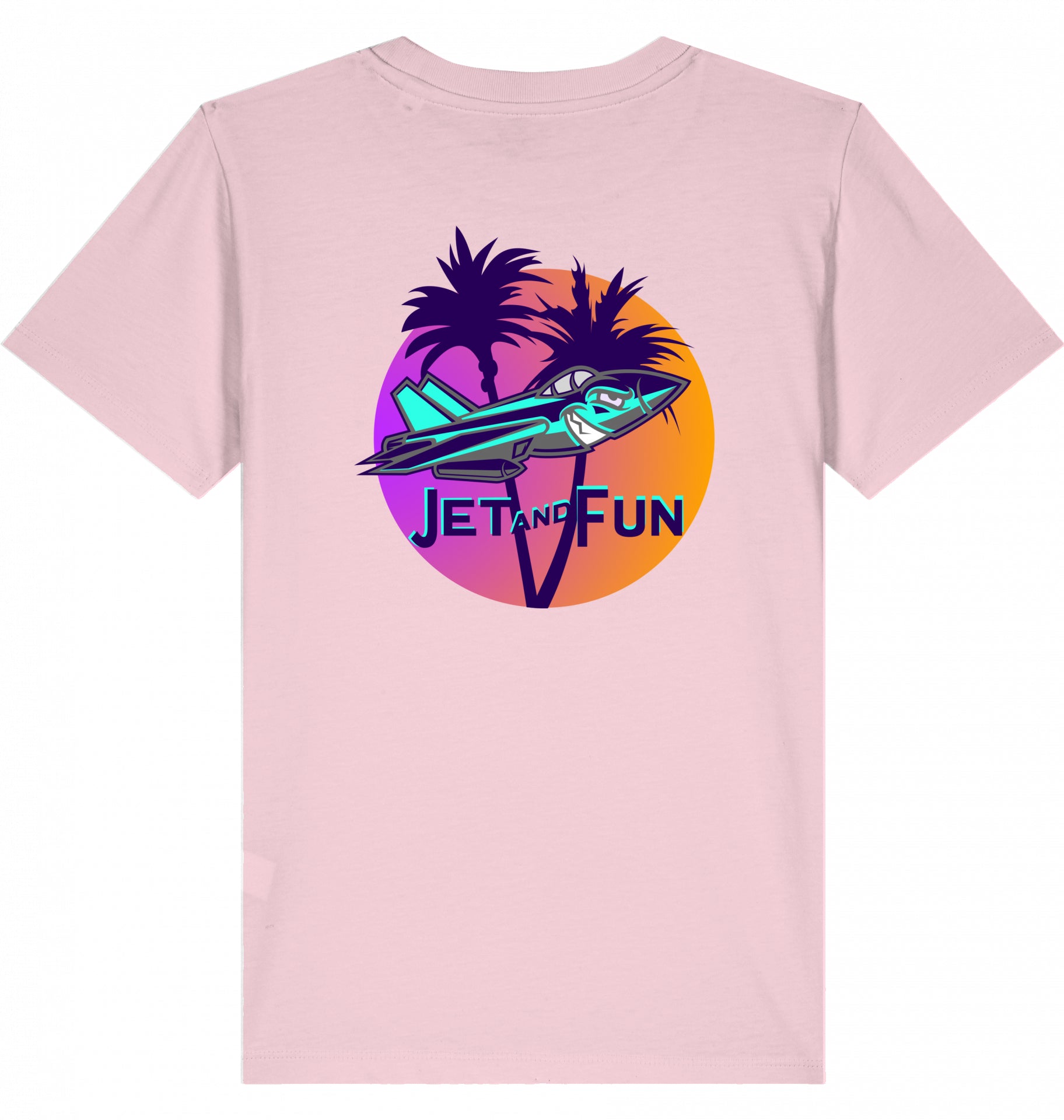 Kids Aviation T-Shirt "Jet and Fun" Flugzeug 2.0