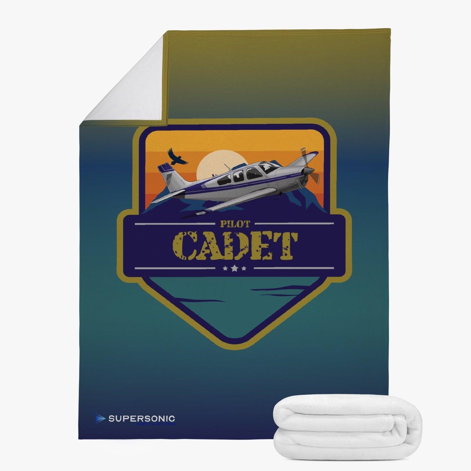 Fleece Decke "Pilot Cadet, Student" - SUPERSONIC aero 4U