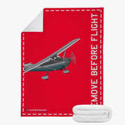 Fleece Decke "Remove Before Flight" - SUPERSONIC aero 4U