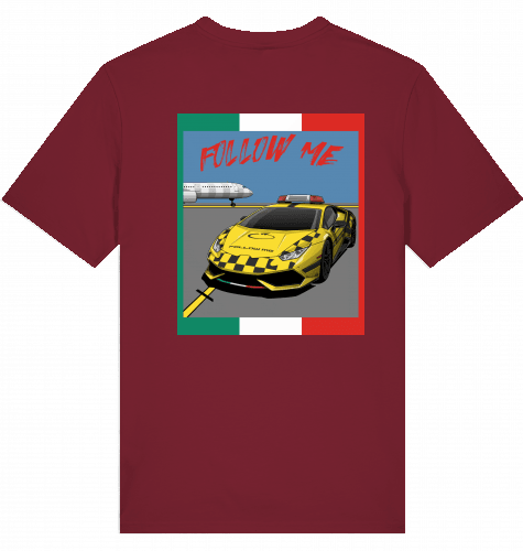 Follow Me Italia Supercar T-shirt 2.0 - SUPERSONIC aero 4U