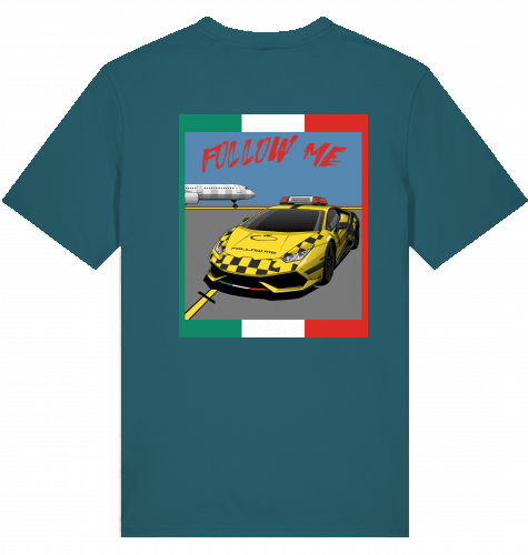 Follow Me Italia Supercar T-shirt 2.0 - SUPERSONIC aero 4U