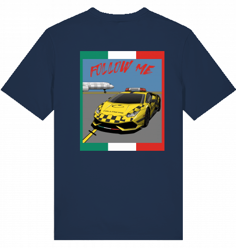 Follow Me Italia Supercar T-shirt 2.0 - SUPERSONIC aero 4U