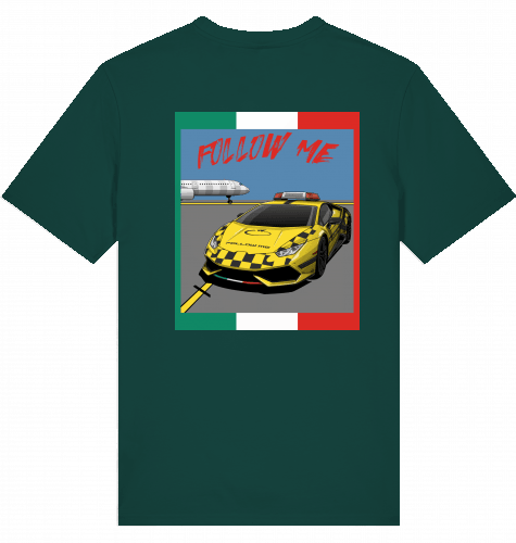 Follow Me Italia Supercar T-shirt 2.0 - SUPERSONIC aero 4U