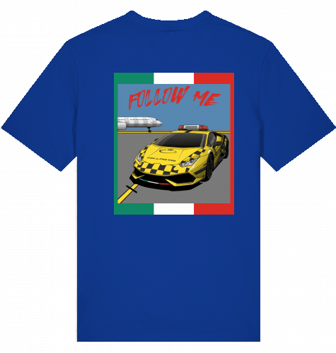 Follow Me Italia Supercar T-shirt 2.0 - SUPERSONIC aero 4U