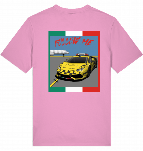 Follow Me Italia Supercar T-shirt 2.0 - SUPERSONIC aero 4U