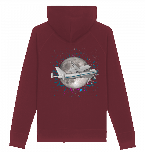 Hoodie B747 Shuttletransporter NASA I Sider - SUPERSONIC aero 4U