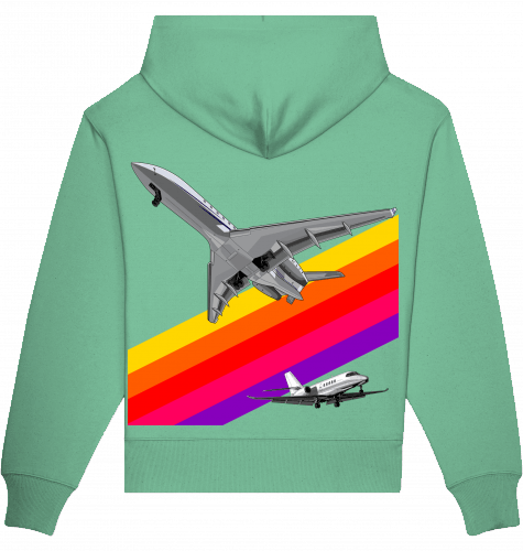 Hoodie VHS Rainbow 80ies I Slammer - SUPERSONIC aero 4U