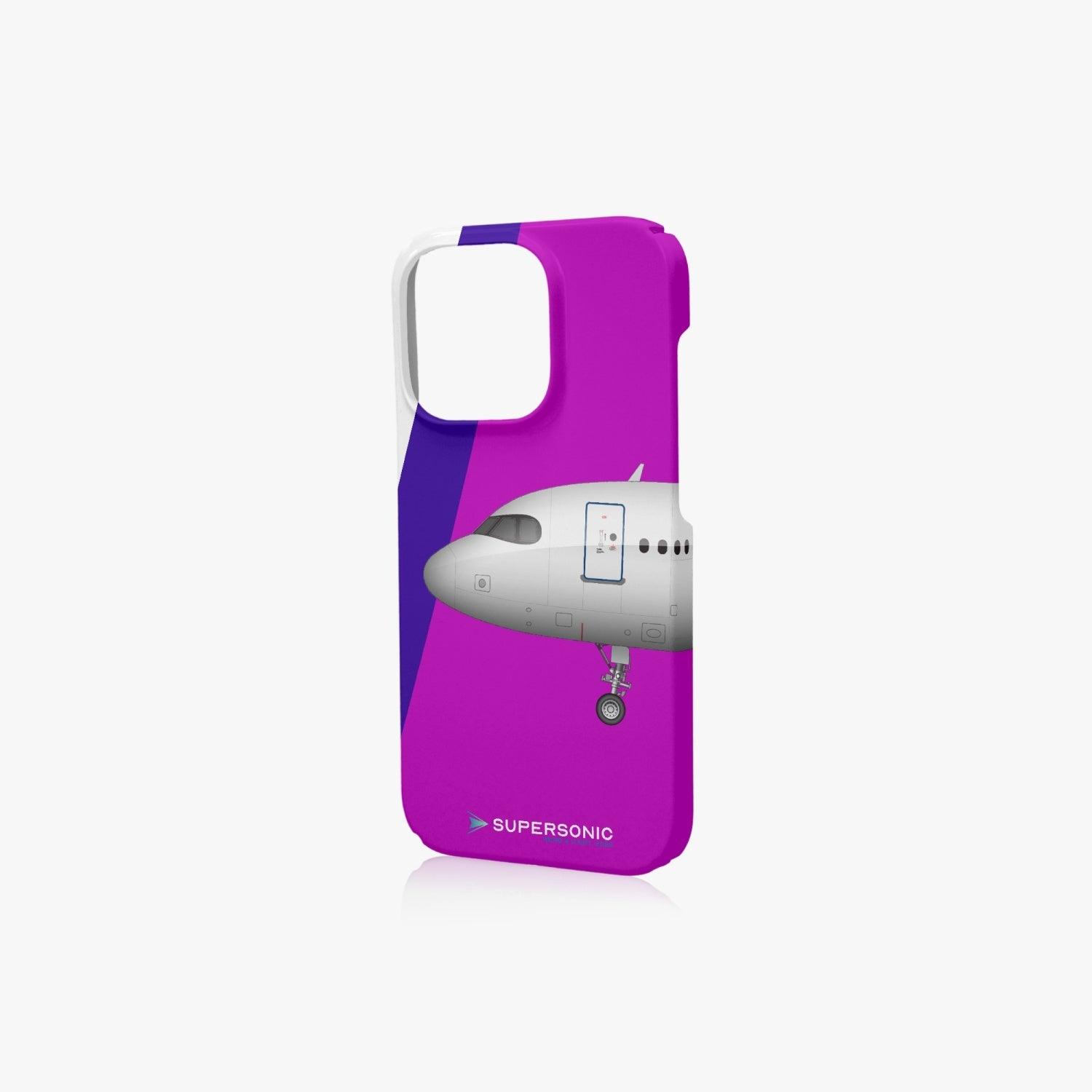 iPhone 14 Pro Case Airbus A320 Neo Wizz - SUPERSONIC aero 4U