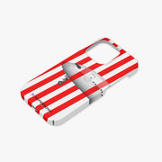 iPhone 14 Pro Case Airbus A350 Stripes red - SUPERSONIC aero 4U