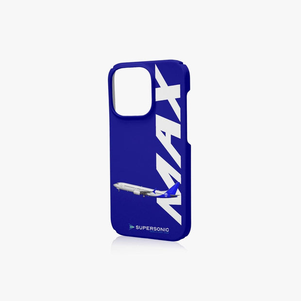 iPhone 14 Pro Case Boeing 737 MAX blue - SUPERSONIC aero 4U