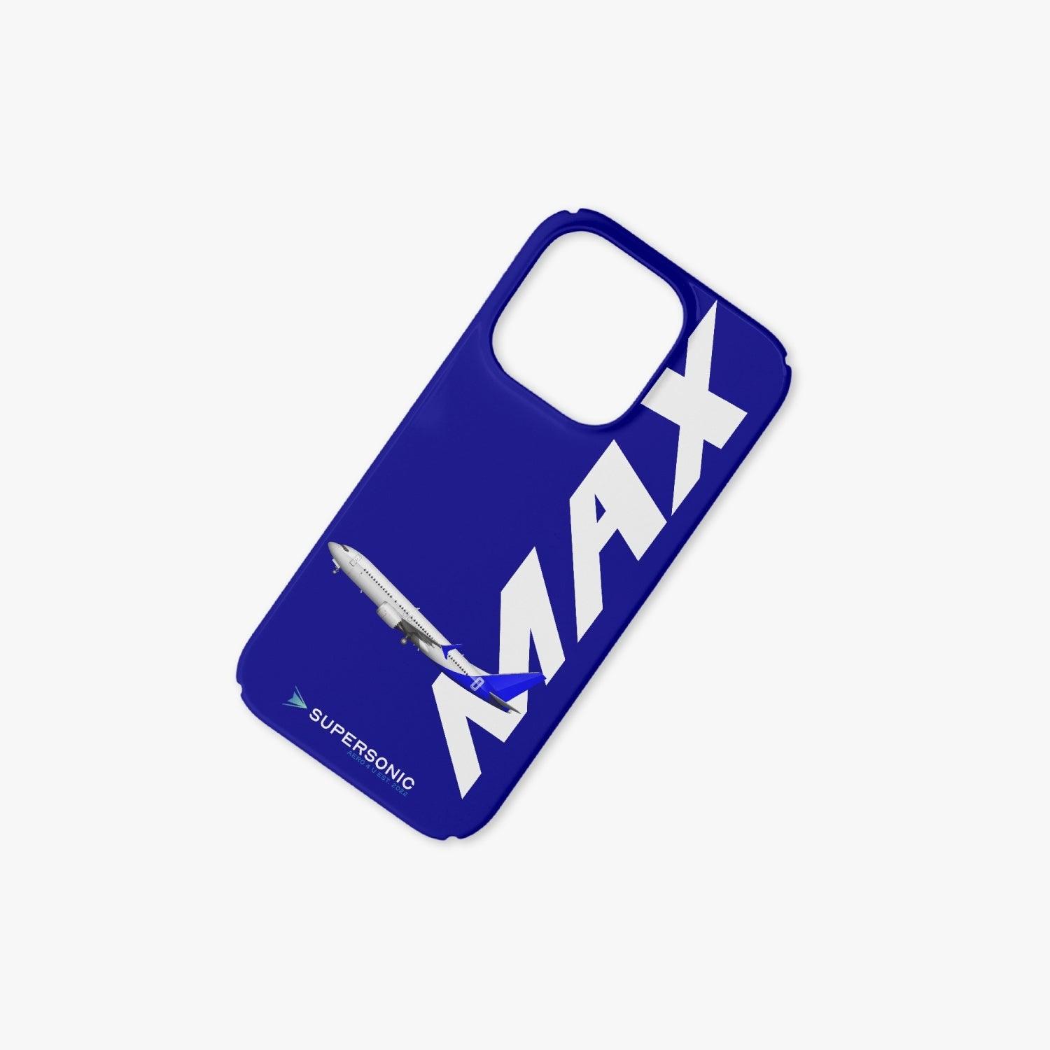 iPhone 14 Pro Case Boeing 737 MAX blue - SUPERSONIC aero 4U