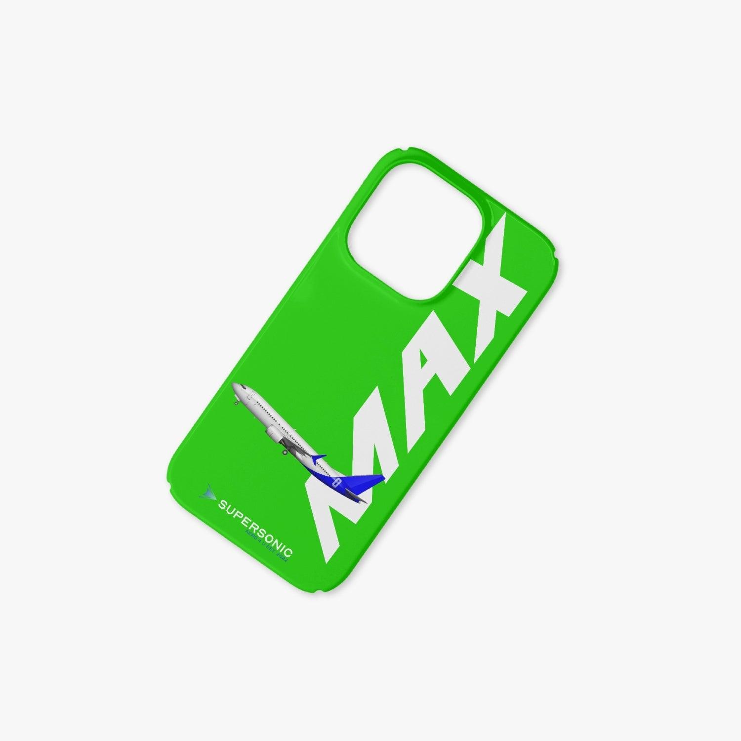 iPhone 14 Pro Case Boeing 737 MAX green - SUPERSONIC aero 4U