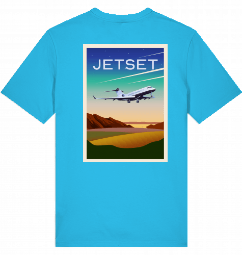 Jetset Global Express T-shirt 2.0 - SUPERSONIC aero 4U