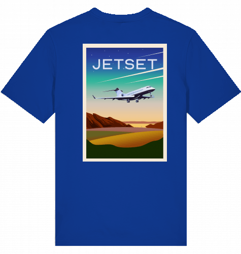 Jetset Global Express T-shirt 2.0 - SUPERSONIC aero 4U