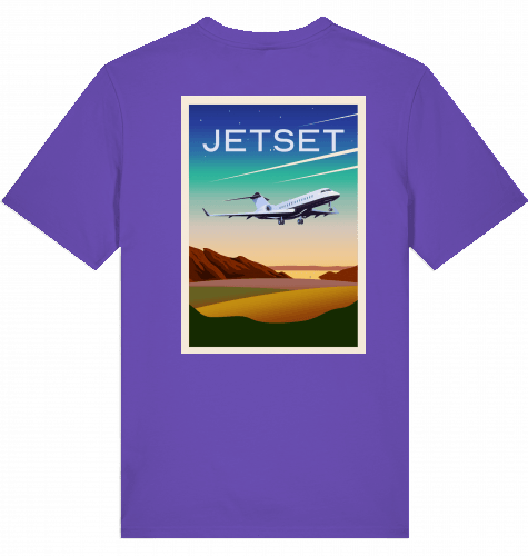 Jetset Global Express T-shirt 2.0 - SUPERSONIC aero 4U