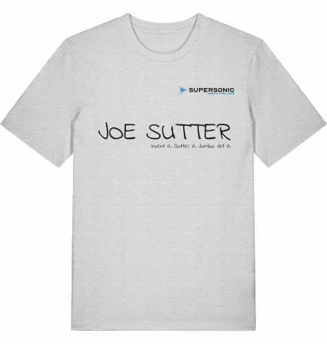 Joe Sutter B747 T-shirt 2.0 - SUPERSONIC aero 4U