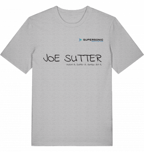 Joe Sutter B747 T-shirt 2.0 - SUPERSONIC aero 4U