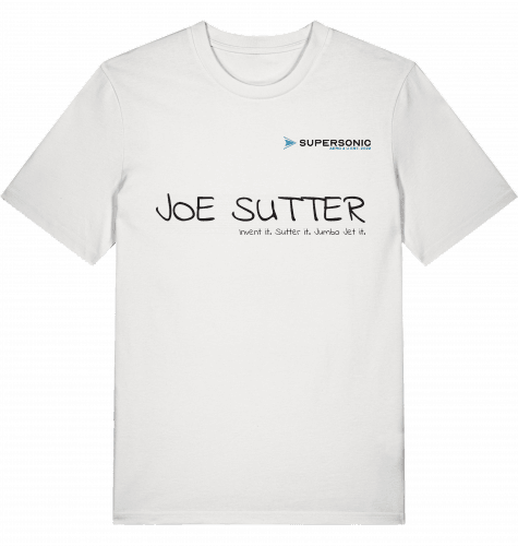 Joe Sutter B747 T-shirt 2.0 - SUPERSONIC aero 4U