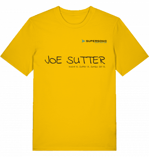 Joe Sutter B747 T-shirt 2.0 - SUPERSONIC aero 4U