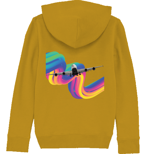 Kids Hoodie A380 Rainbow - SUPERSONIC aero 4U