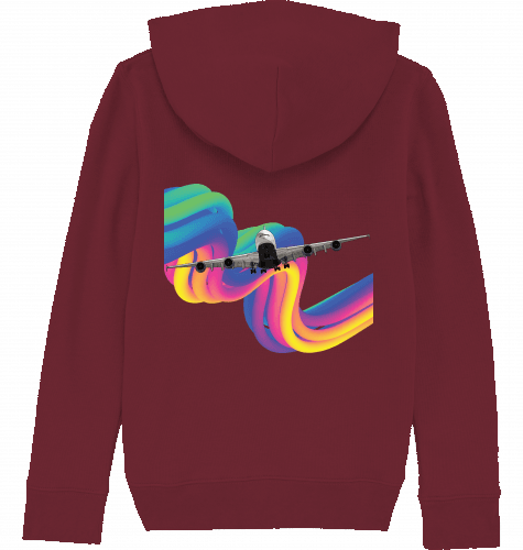 Kids Hoodie A380 Rainbow - SUPERSONIC aero 4U