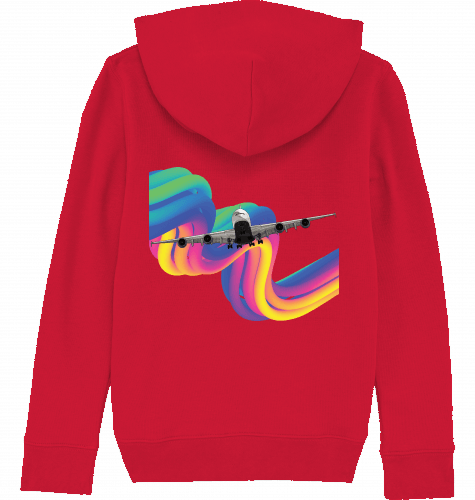 Kids Hoodie A380 Rainbow - SUPERSONIC aero 4U