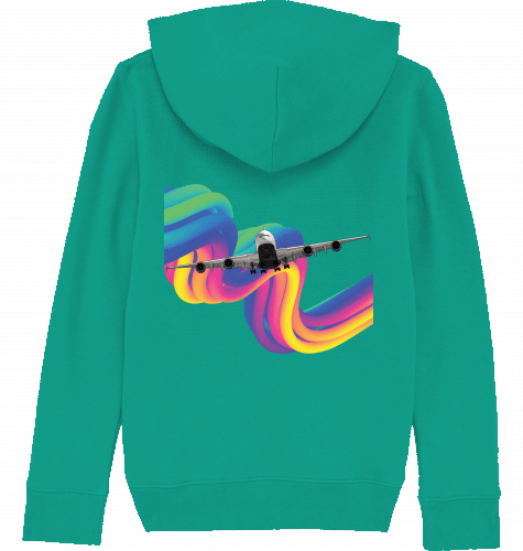 Kids Hoodie A380 Rainbow - SUPERSONIC aero 4U