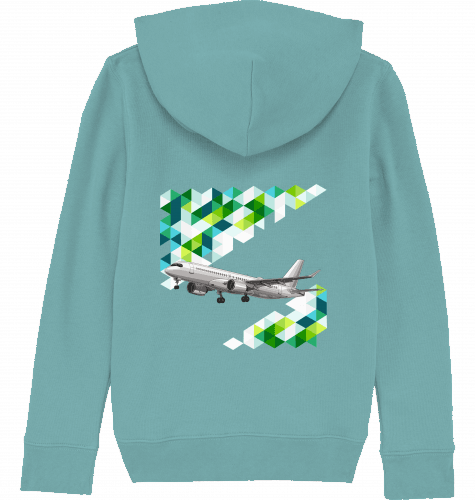 Kids Hoodie Airbus A220 - SUPERSONIC aero 4U