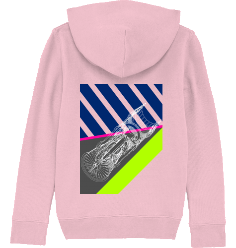 Kids Hoodie Aircraft Engine - SUPERSONIC aero 4U