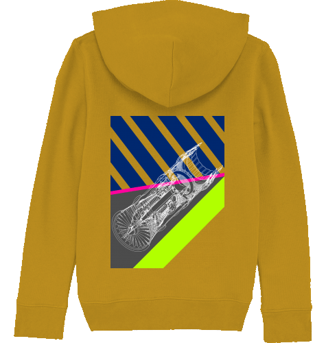 Kids Hoodie Aircraft Engine - SUPERSONIC aero 4U