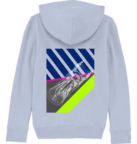 Kids Hoodie Aircraft Engine - SUPERSONIC aero 4U