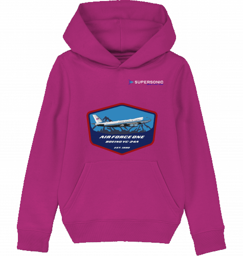 Kids Hoodie Airforce One Boeing 747 - SUPERSONIC aero 4U