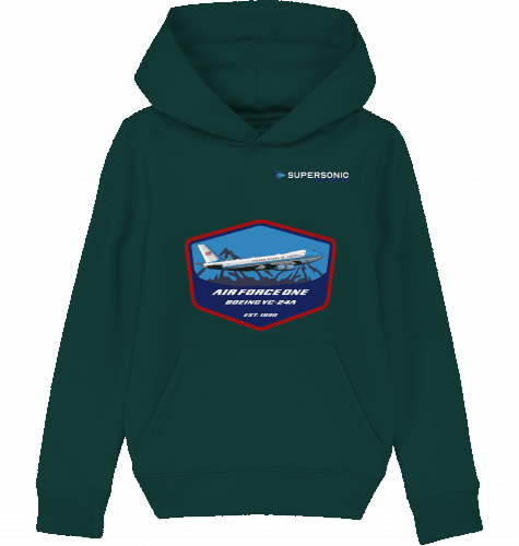 Kids Hoodie Airforce One Boeing 747 - SUPERSONIC aero 4U