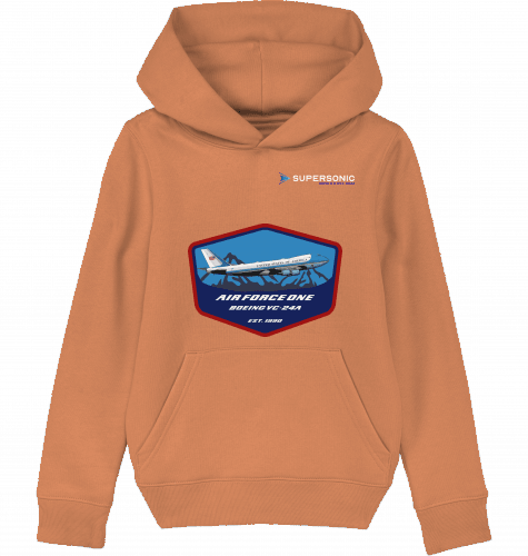 Kids Hoodie Airforce One Boeing 747 - SUPERSONIC aero 4U