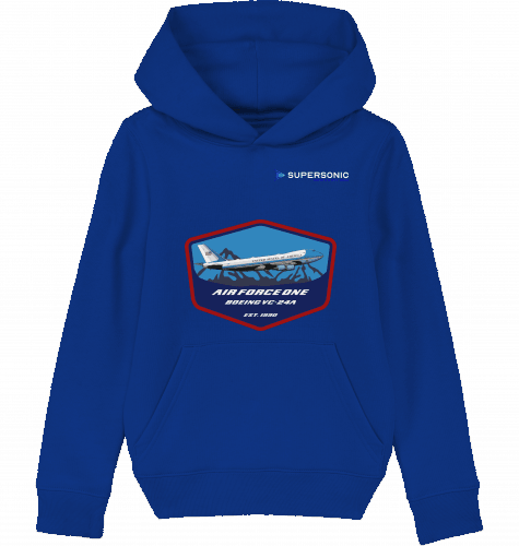 Kids Hoodie Airforce One Boeing 747 - SUPERSONIC aero 4U