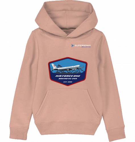 Kids Hoodie Airforce One Boeing 747 - SUPERSONIC aero 4U