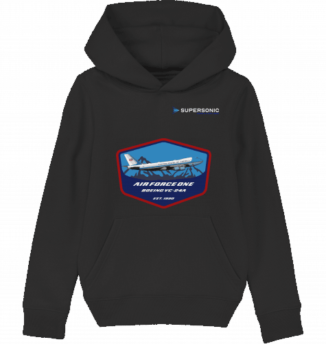 Kids Hoodie Airforce One Boeing 747 - SUPERSONIC aero 4U