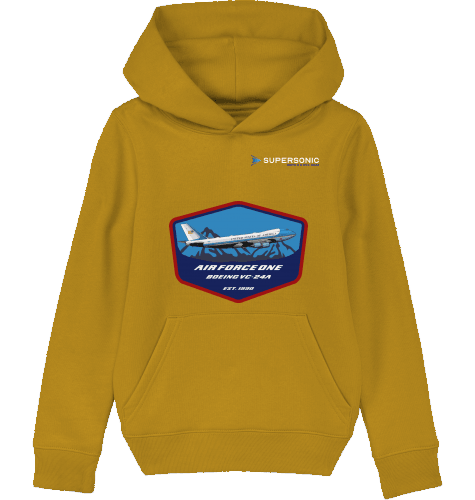 Kids Hoodie Airforce One Boeing 747 - SUPERSONIC aero 4U